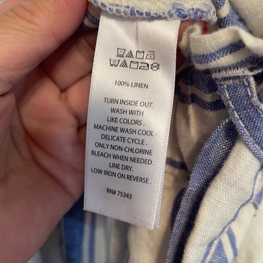 Relaxed fit beach pants. - Picture 7 of 7